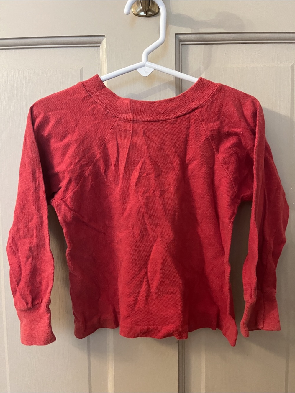 Vintage Sears Red Long-Sleeved Tee